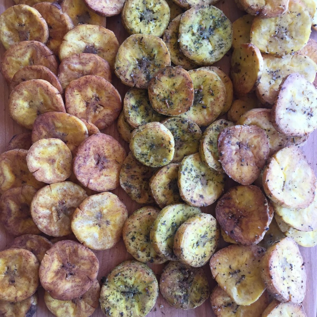 Air Fried Plantain Chips Prepped 3 Ways Melissa's Healthy Kitchen
