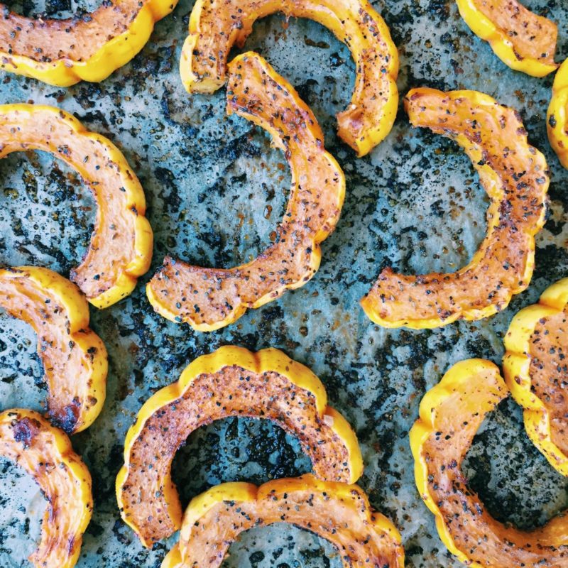 Delicata Squash Chips With Siete Foods blanco “cheese” - Melissa's