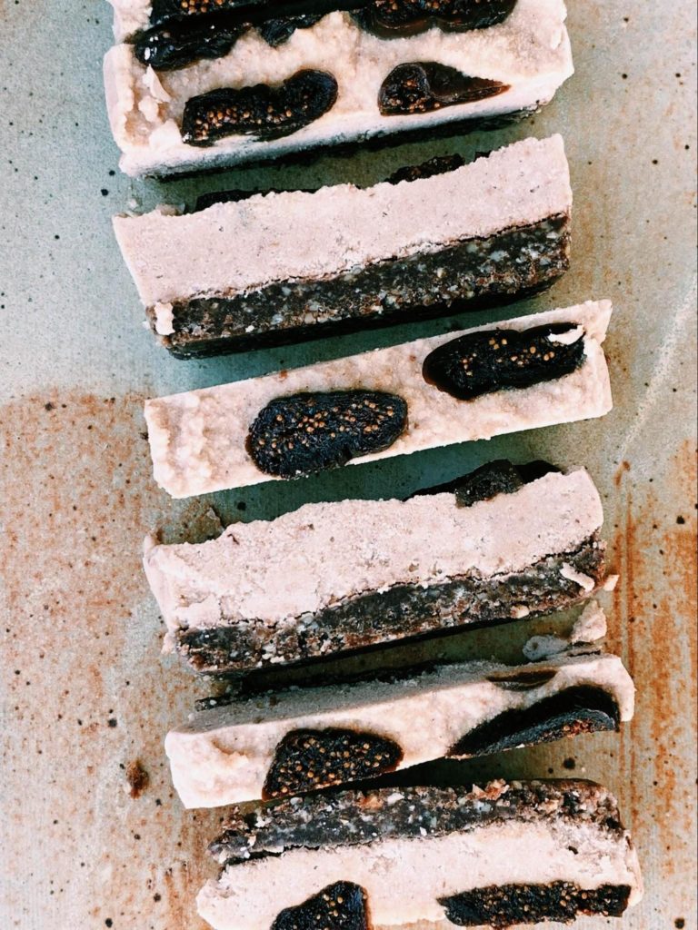 No bake cinnamon roll cheesecake using left over cashew pulp Melissa's Healthy Kitchen