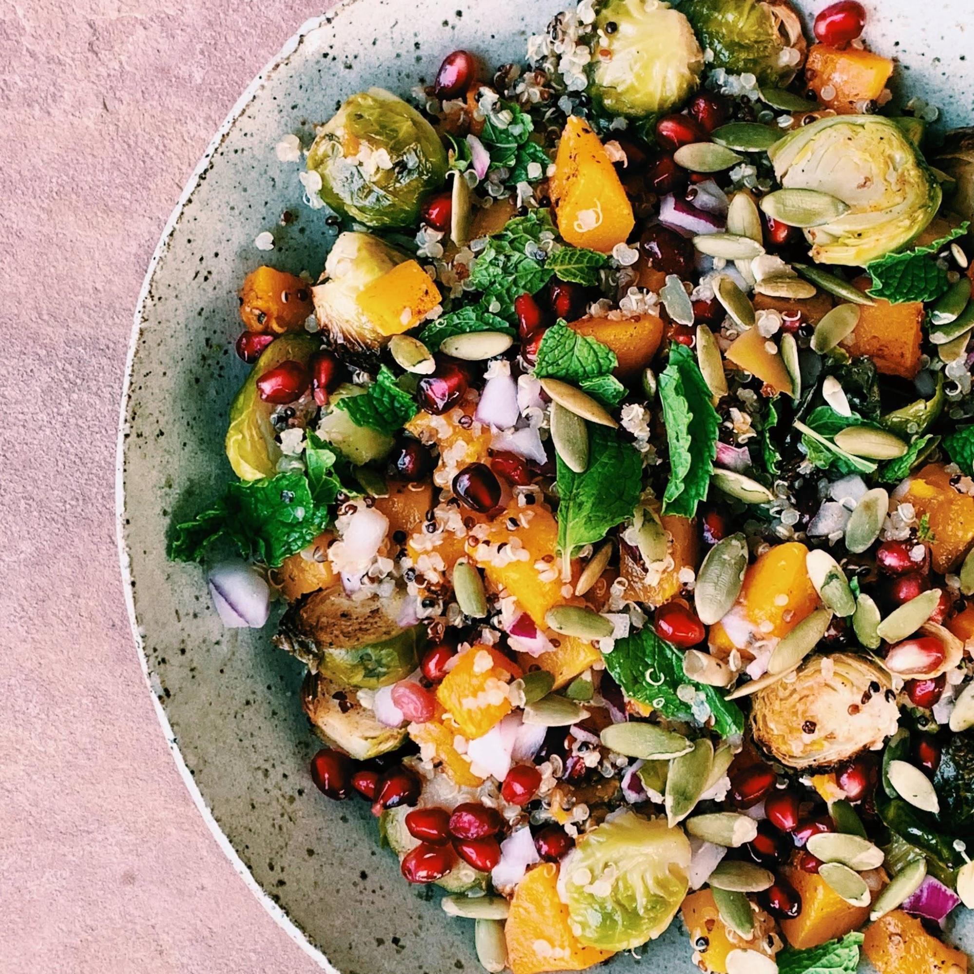 Quinoa Fall Harvest Salad - Melissa's Healthy Kitchen