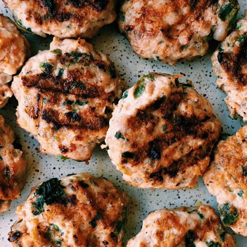 Cilantro jalapeño chicken burgers Melissa's Healthy Kitchen