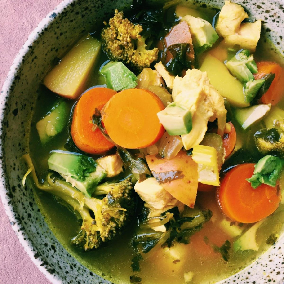 Chicken and Vegetable Soup - Melissa's Healthy Kitchen