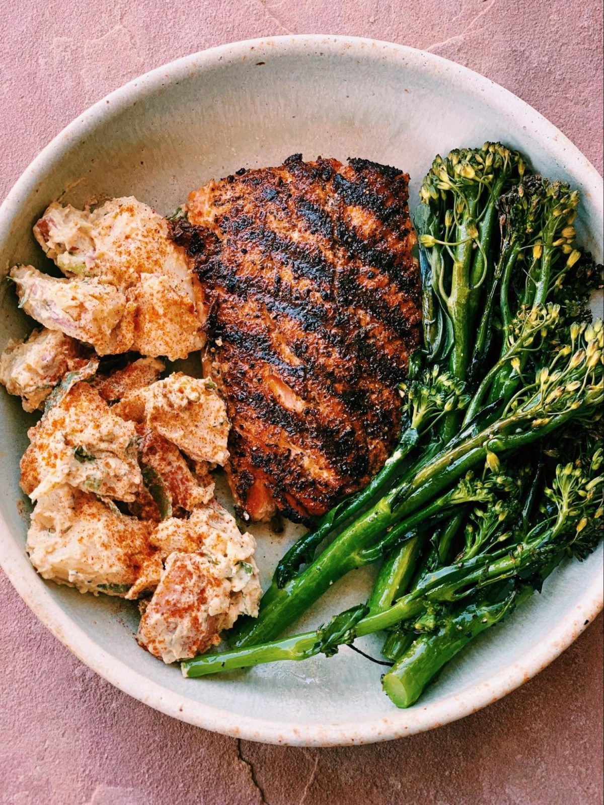 Grilled Salmon Bowl Melissa's Healthy Kitchen