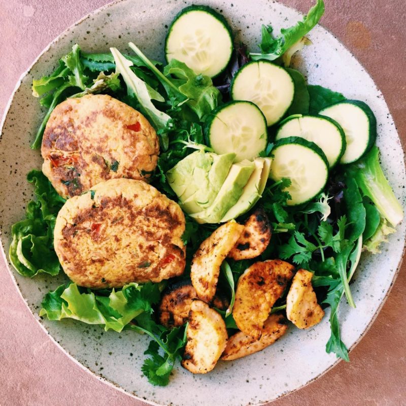 Chipotle sweet potato tuna cakes Melissa's Healthy Kitchen