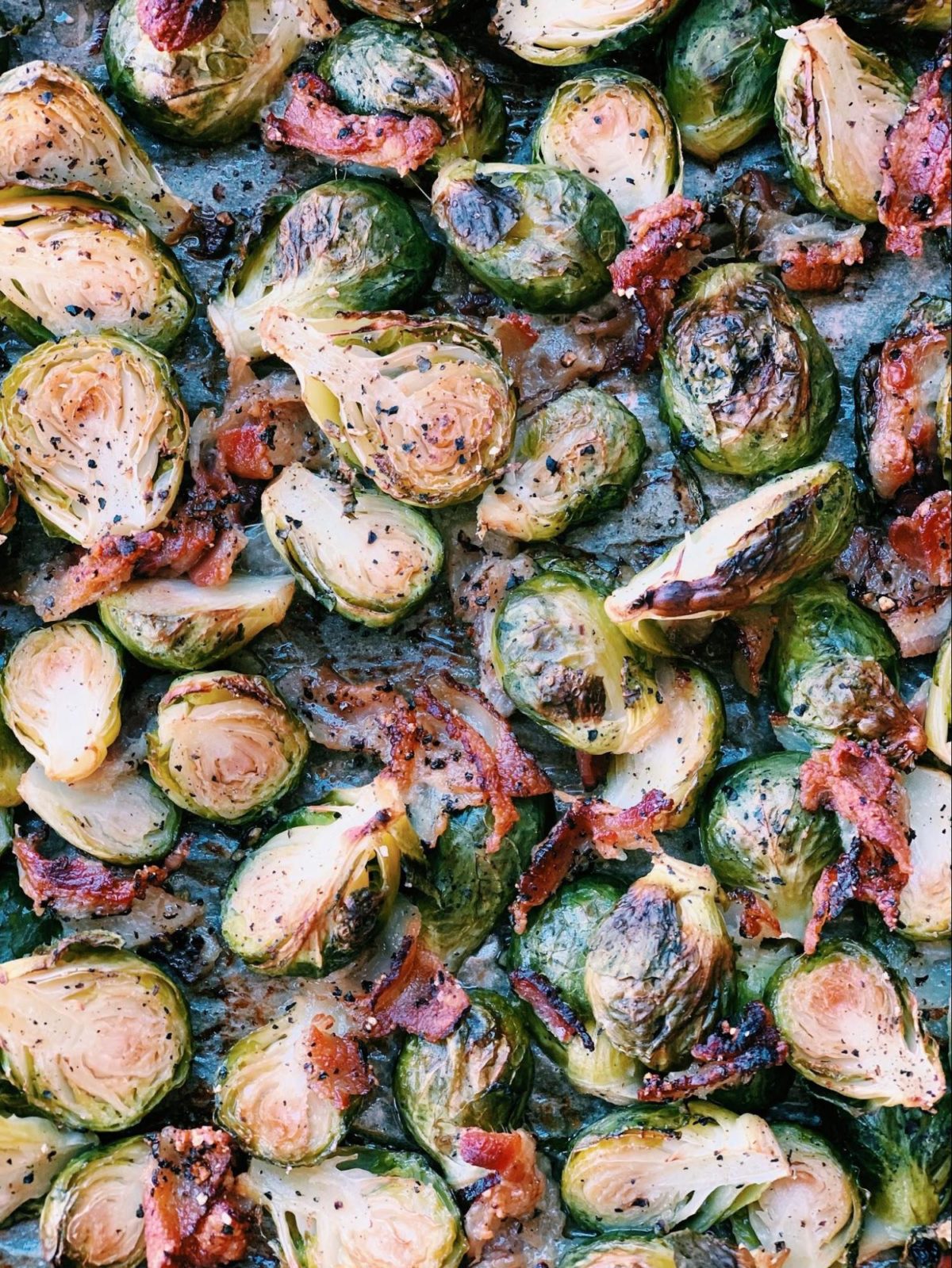 Uncured Applewood Smoked Bacon Roasted Brussel Sprouts Melissa's