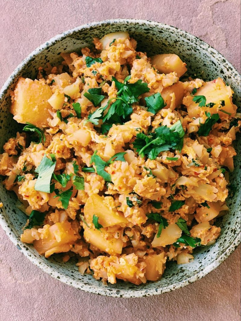 Kimchi Cauliflower Fried Rice Melissa's Healthy Kitchen