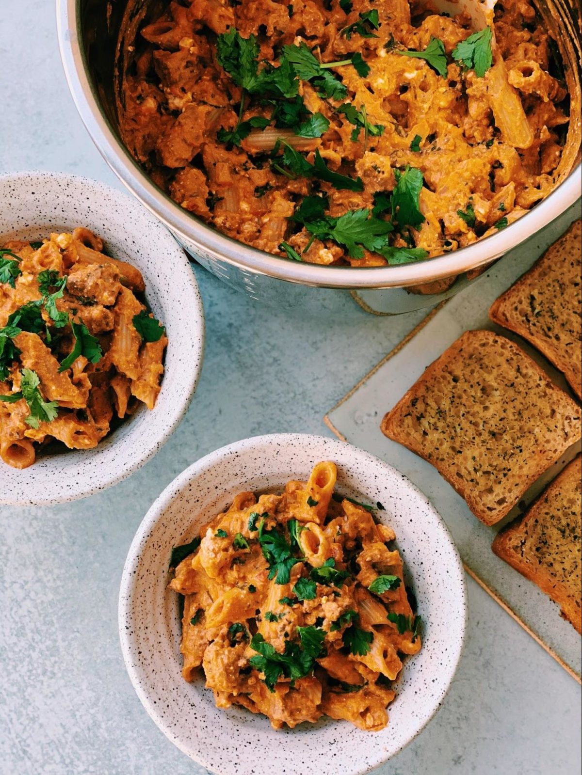 Instant Pot Penne Vodka Ziti Melissa's Healthy Kitchen