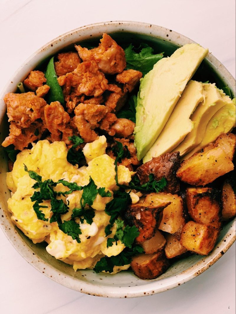 How To Make A Loaded Breakfast Bowl Melissa's Healthy Kitchen