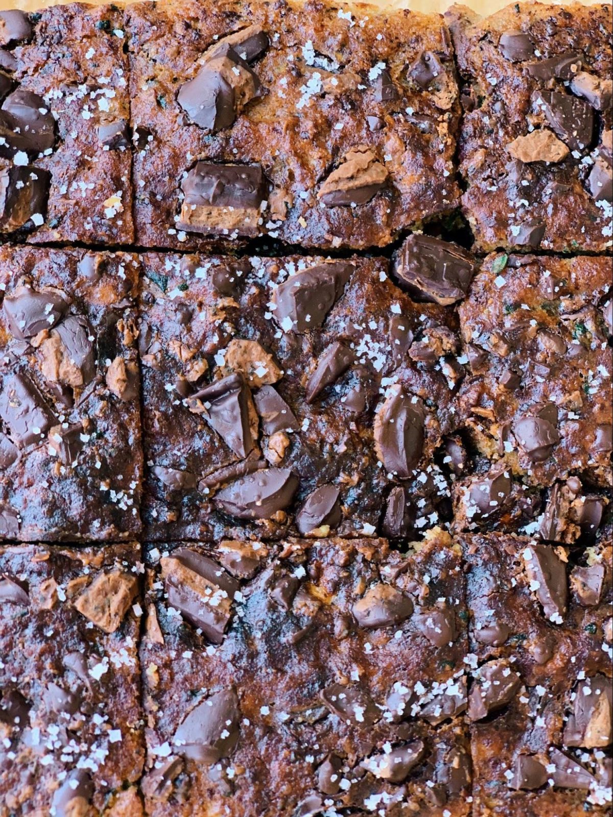 GrainFree Chocolate Chip Banana Zucchini Bars Melissa's Healthy Kitchen