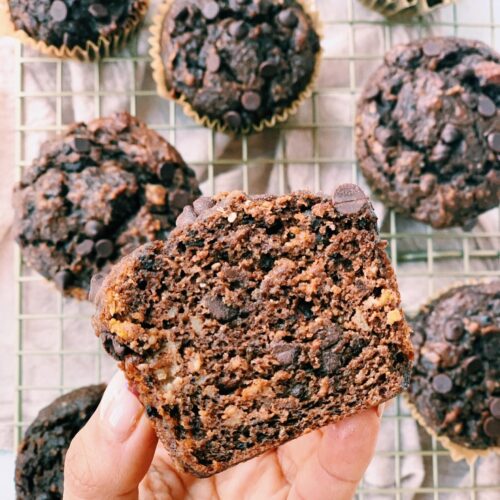 Flourless Sweet Potato Almond Butter Chocolate Muffins Melissa's