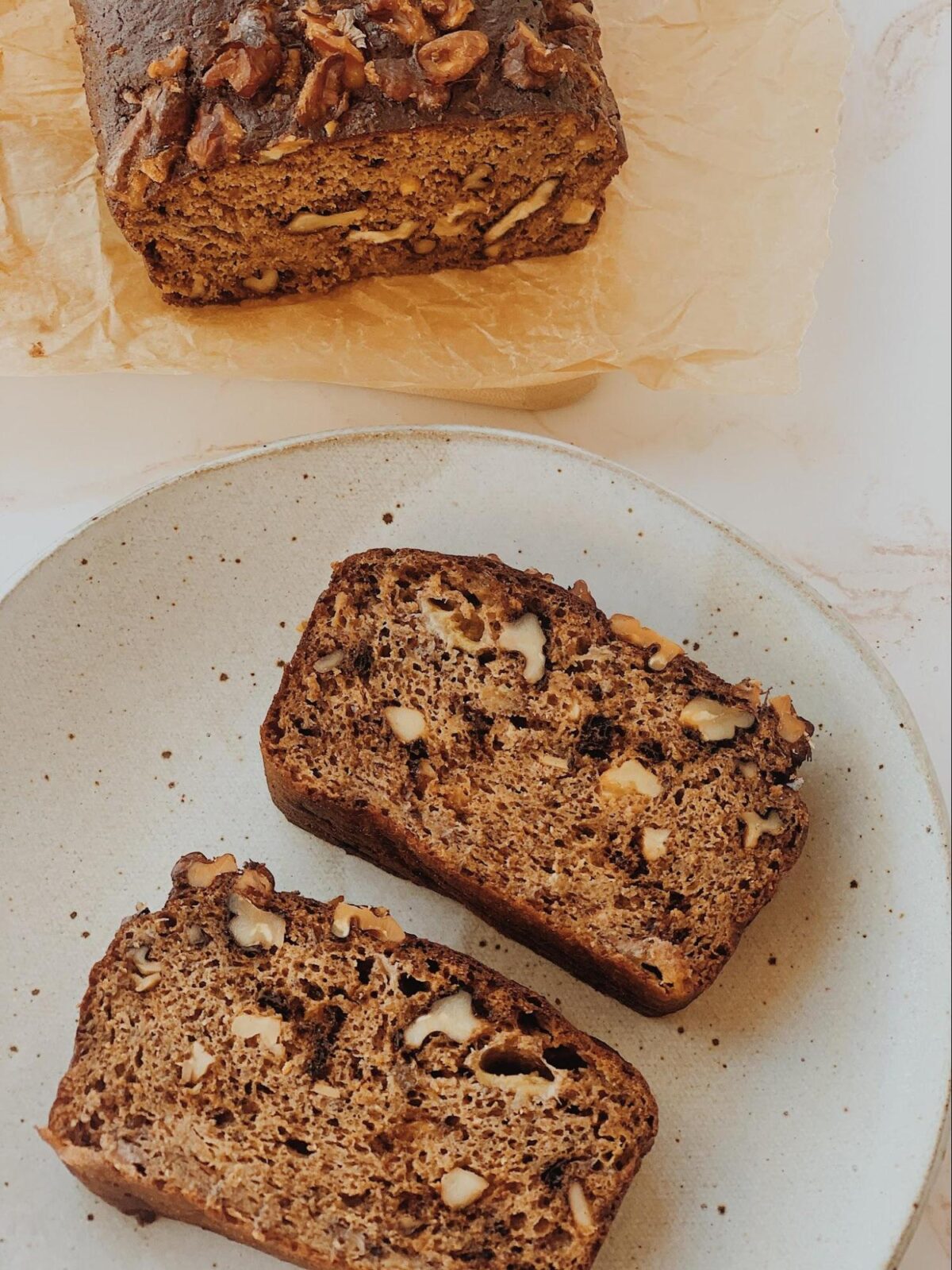 No Sugar Added Walnut Banana Bread Melissa's Healthy Kitchen