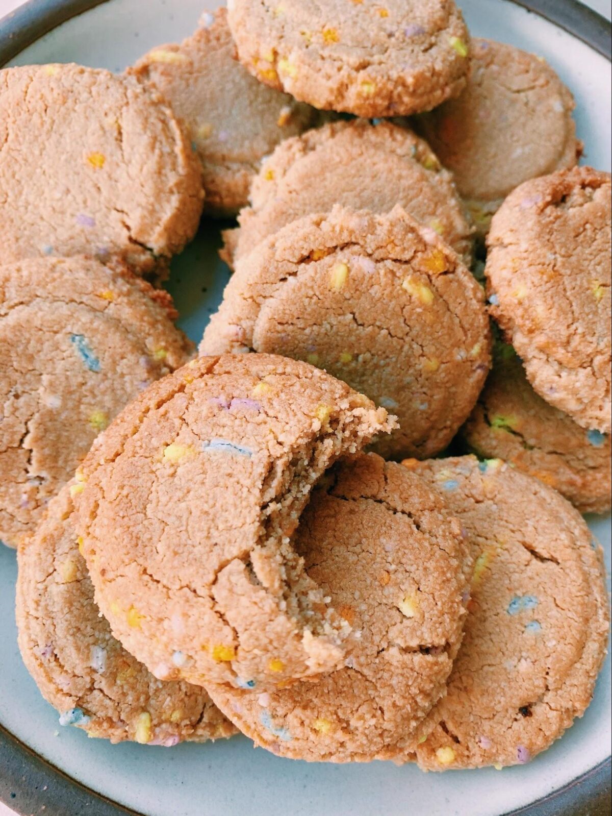 Funfetti Shortbread Cookie Dough Melissa's Healthy Kitchen