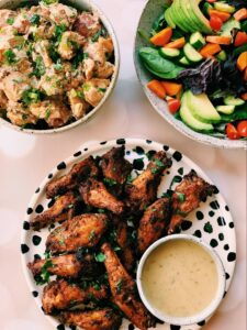 How to Make Crispy Air Fried Chicken Wings - Melissa's Healthy Kitchen