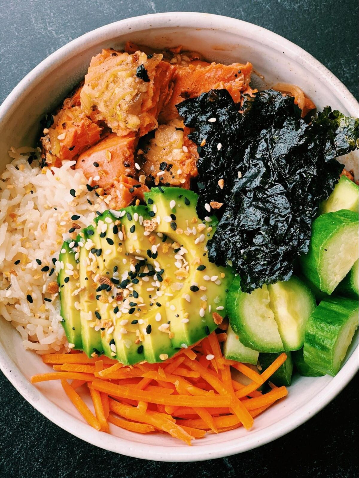 How to Make Deconstructed Salmon Sushi Bowls - Melissa's Healthy Kitchen