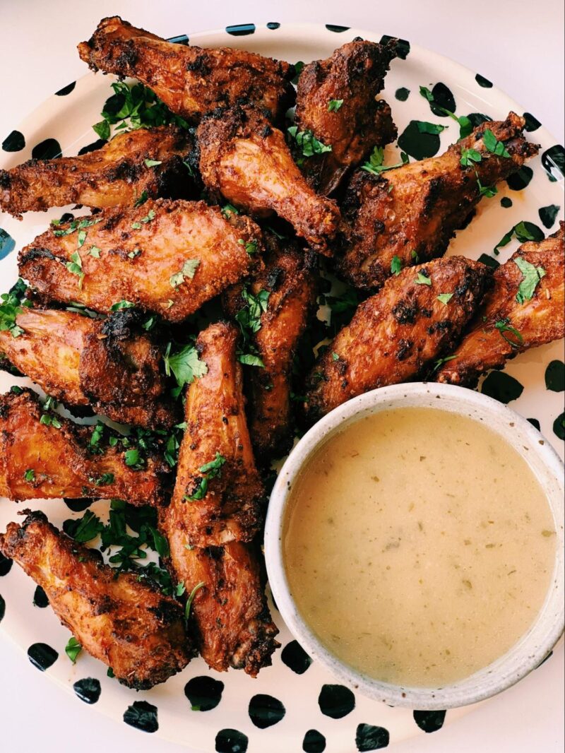 How to Make Crispy Air Fried Chicken Wings Melissa's Healthy Kitchen