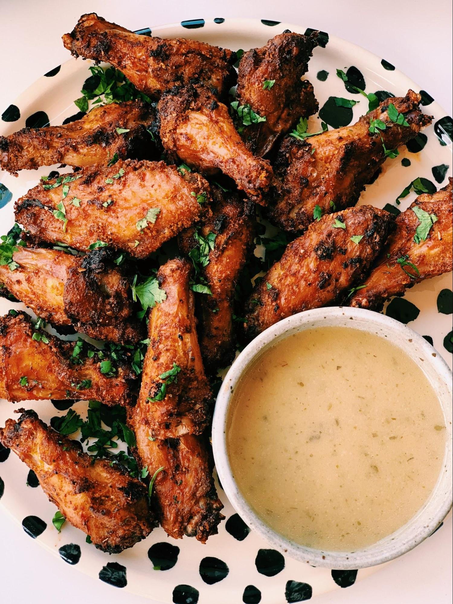 How to Make Crispy Air Fried Chicken Wings - Melissa's Healthy Kitchen