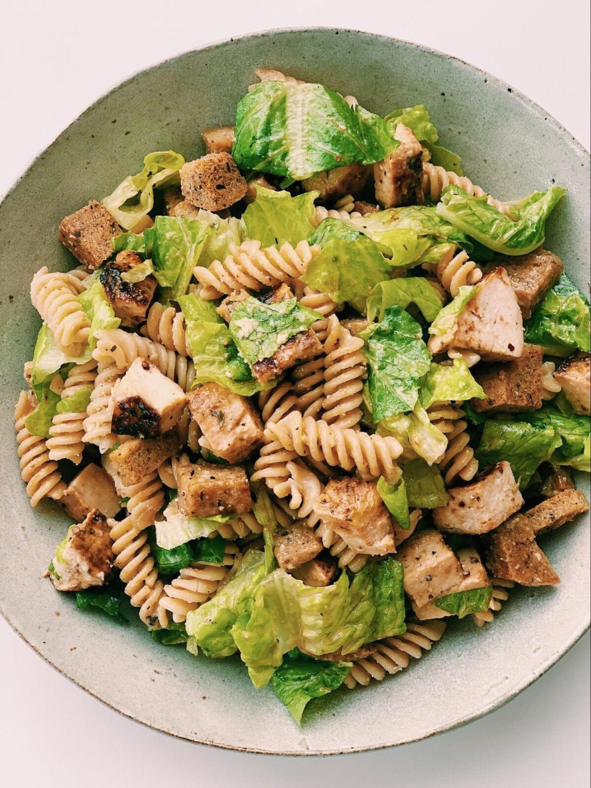 Chicken Caesar Pasta Salad Melissa's Healthy Kitchen