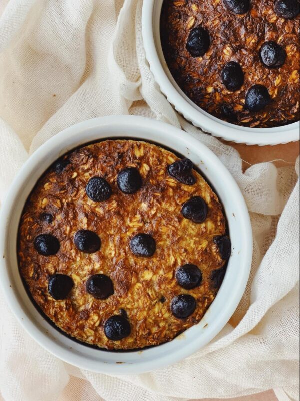 Air Fried Chocolate Chip Banana Bread Baked Oats Melissa's Healthy