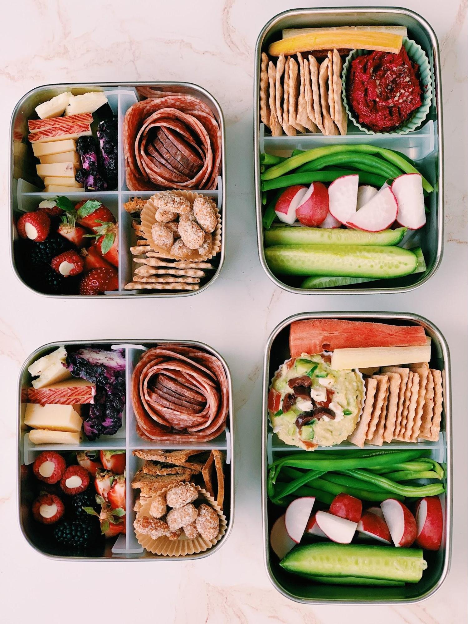 Grab and Go Snack Box Ideas - Melissa's Healthy Kitchen