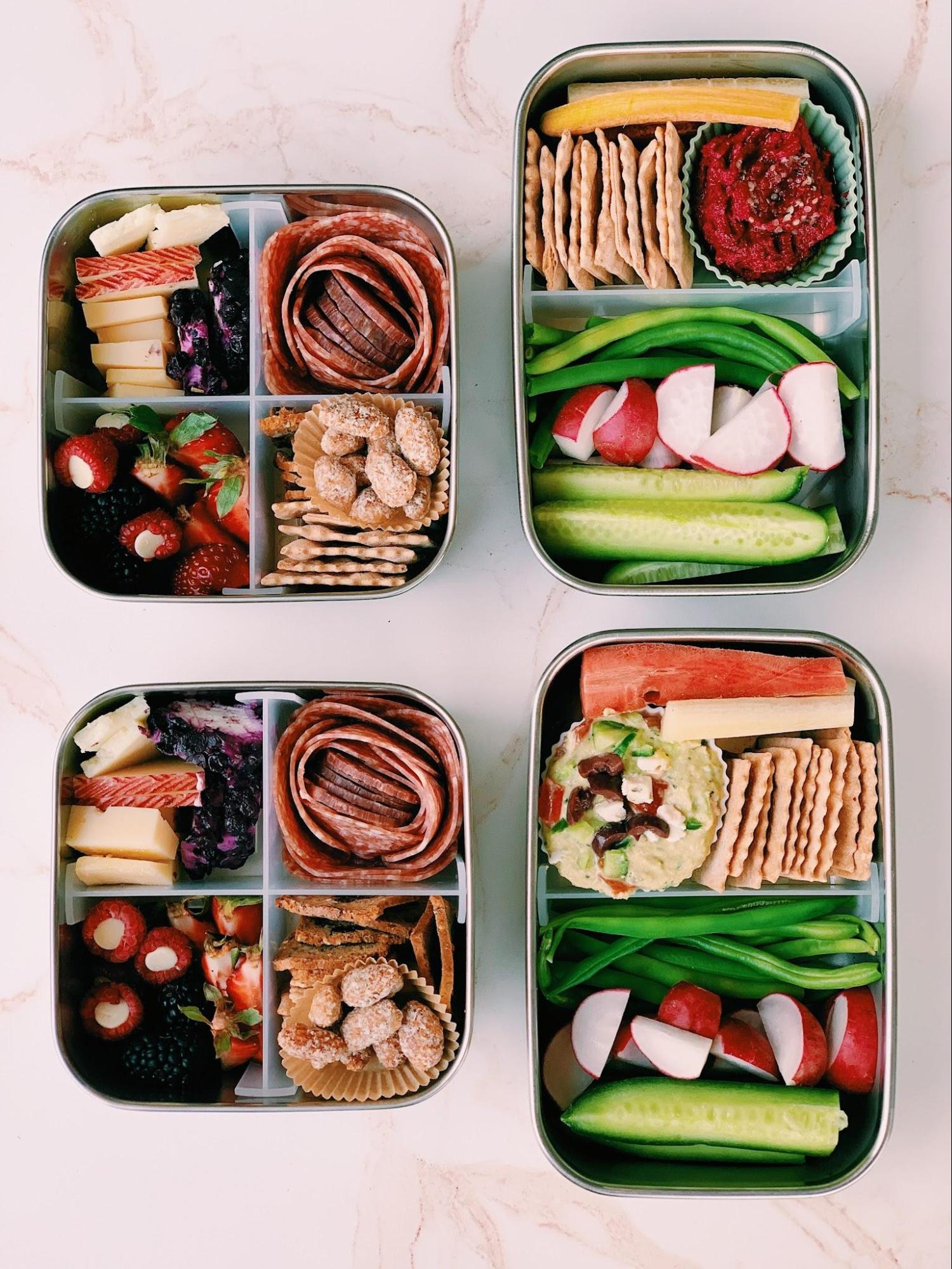 Personal Travel Snack Boxes, DIY for Beginners